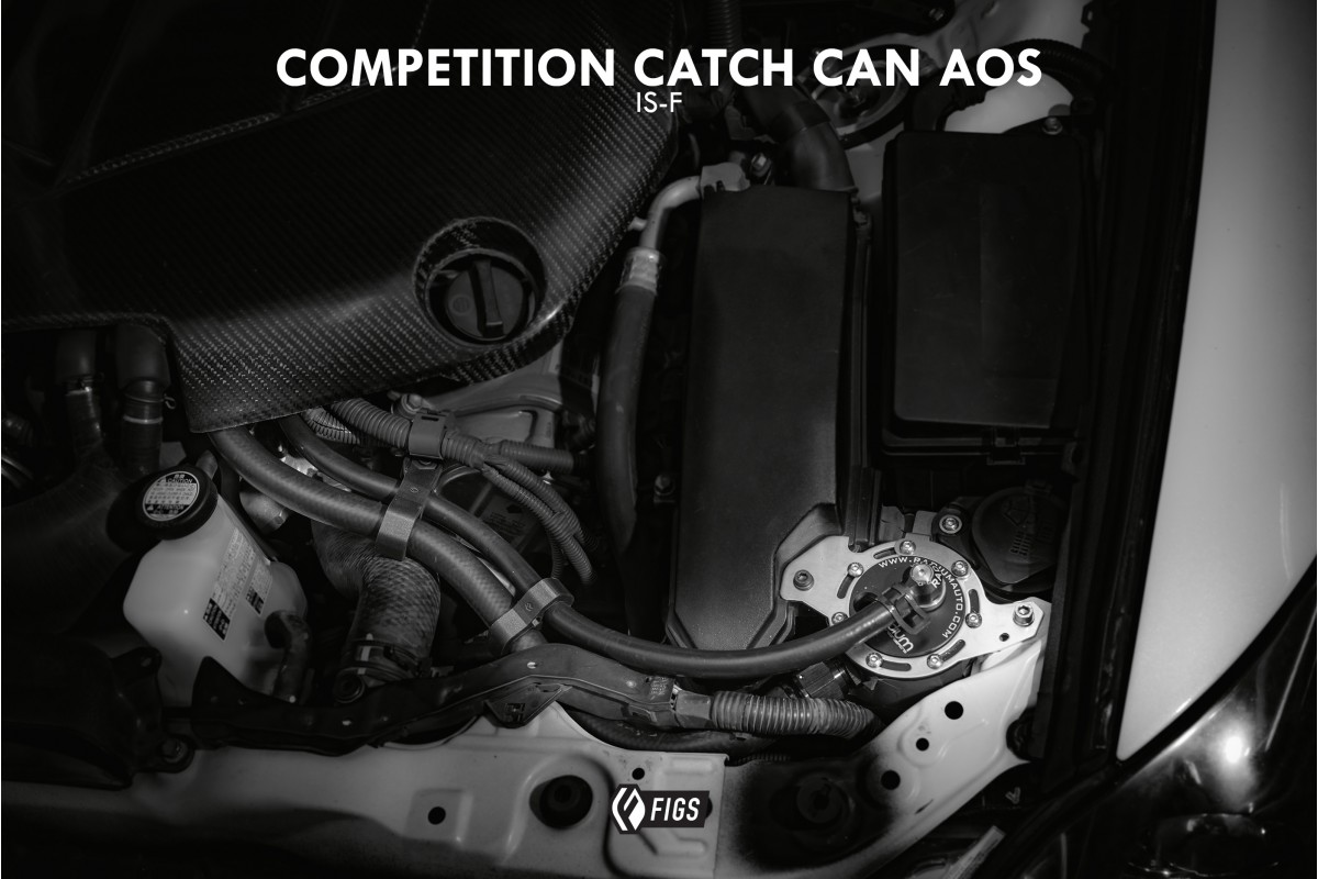 FIGS/ RADIUM ENGINEERING COMPETITION AOS CATCH CAN KIT FOR THE ISF